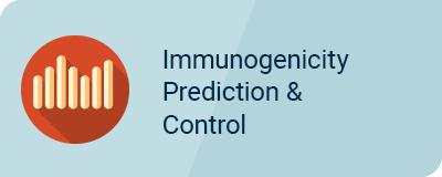 Immunogenicity Prediction & Control