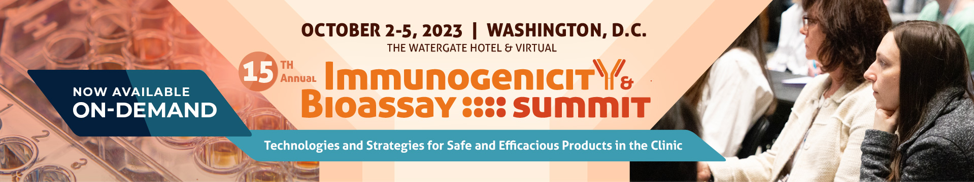 Immunogenicity Bioassay Summit - October 2-5, 2023