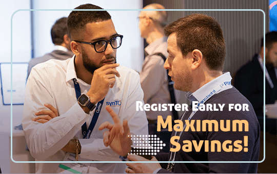 Register Early for Maximum Savings