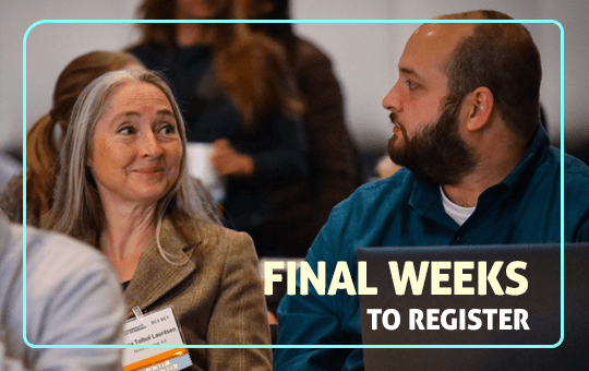 Register Early for Maximum Savings