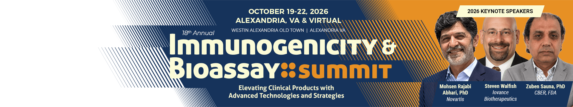 Immunogenicity Bioassay Summit - October 2026