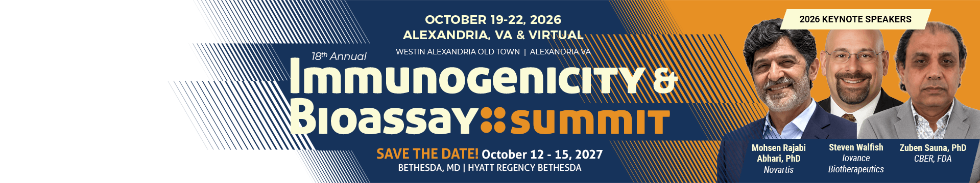 Immunogenicity Bioassay Summit - October 2026